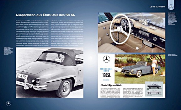 Strony książki Mercedes 190 SL - Une sublime etoile (1955-1963) (1)