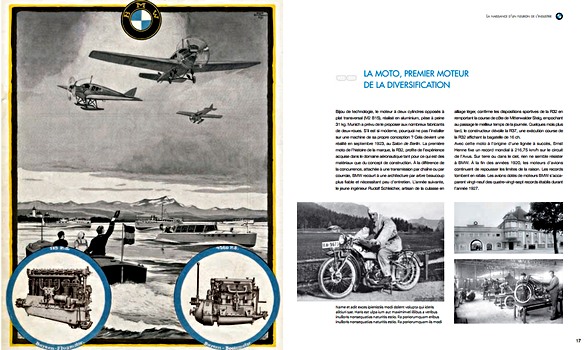 Bladzijden uit het boek BMW, 100 ans d'innovations (1)