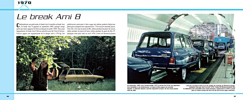 Pages of the book La Citroen Ami 6, 8 et Super de mon pere (1)