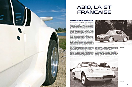 Strony książki Le Guide de la Alpine A310 (1)