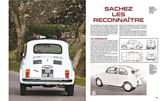 Pages of the book Le Guide de la Fiat 500 (1)