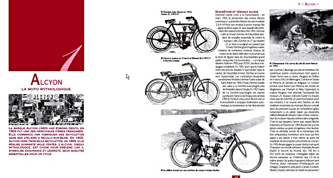 Bladzijden uit het boek Motos francaises 1869-1964 (1)