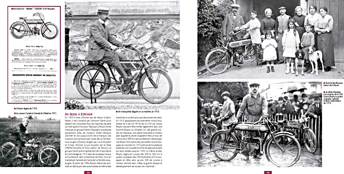 Pages du livre Motos francaises 1869-1964 (2)