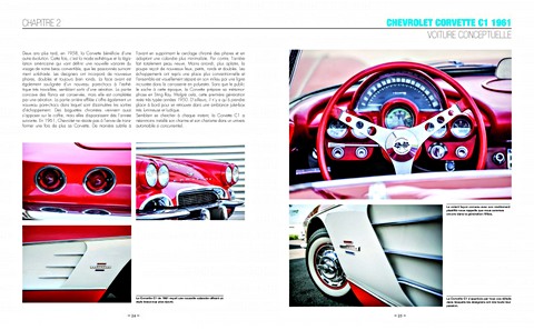 Strony książki Corvette, icone americaine (2)