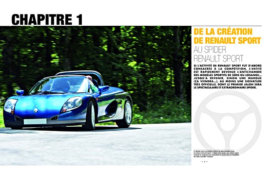 Pages of the book Renault RS, la signature racee (1)