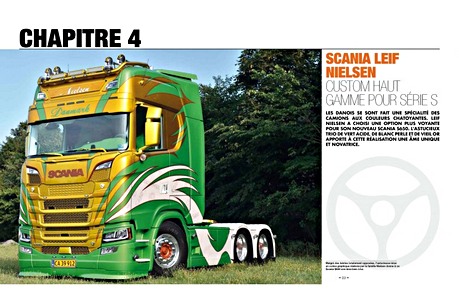 Pages du livre Camions Scania, les rois du tuning (1)