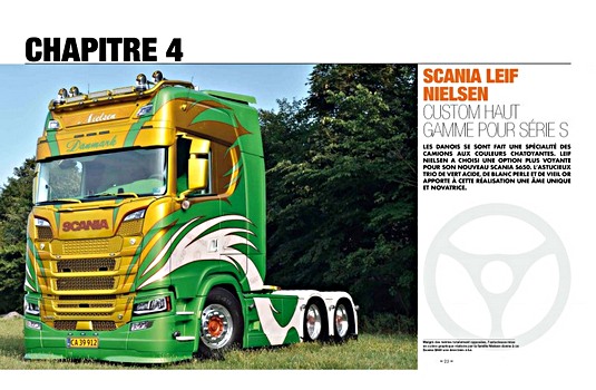 Pages du livre Camions Scania, les rois du tuning (1)