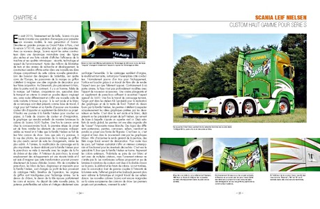 Pages du livre Camions Scania, les rois du tuning (2)