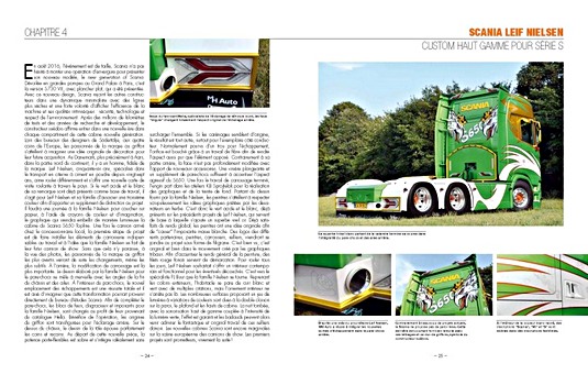 Pages du livre Camions Scania, les rois du tuning (2)