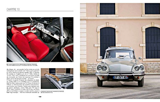 Pages du livre Citroën DS, l'avant-garde française (2)