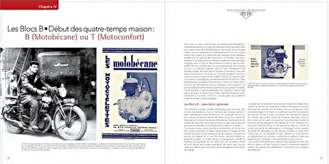 Pages of the book Motobécane, les quatre-temps (1)