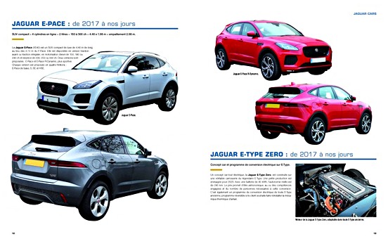 Páginas del libro Jaguar, panorama illustré des modèles (2)