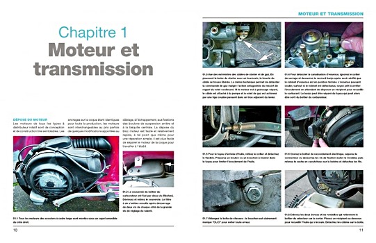 Páginas del libro Restaurez Reparez votre Vespa (2eme edition) (1)