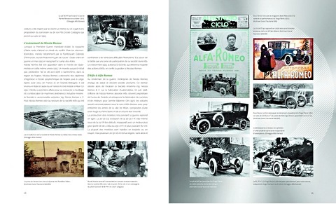 Pages du livre Alfa Romeo, 110 ans (1)