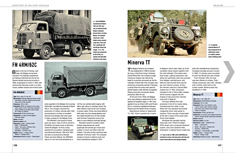 Bladzijden uit het boek World Encyclopedia of Military Vehicles (1)
