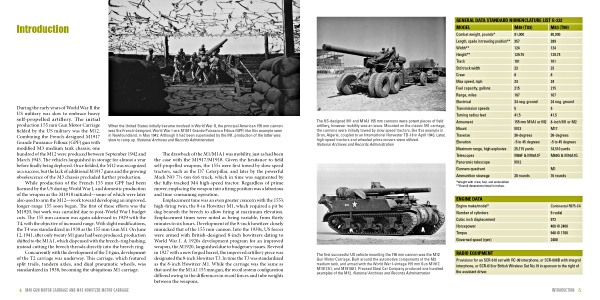 Bladzijden uit het boek M40 Gun Motor Carriage and M43 Howitzer (1)