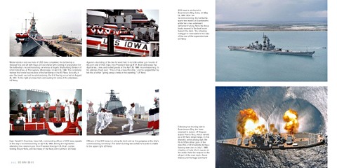 Seiten aus dem Buch USS Iowa (BB-61) - The Story of 
