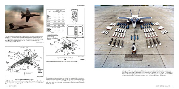 Bladzijden uit het boek Legacy Hornets: Boeing's F/A-18 A-D Hornets (1)