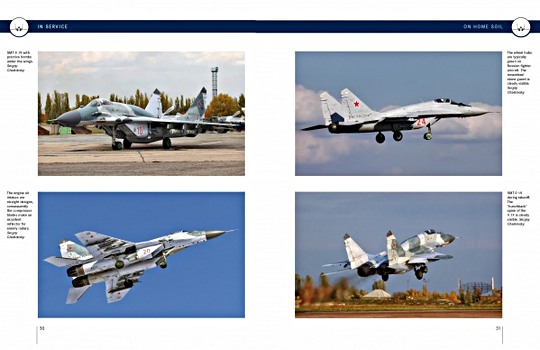 Seiten aus dem Buch The MiG-29 - Russia's Legendary Fighter (1)