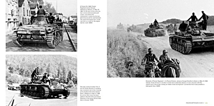 Bladzijden uit het boek PzKpfw III: Germany's Early WW II Main Tank (1)