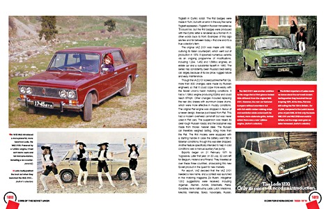 Strony książki Cars of the Soviet Union: The Definitive History (1)