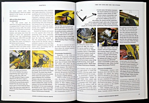 Pages of the book Honda K-Series Engine Swaps (1)