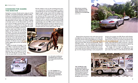 Pages du livre Porsche Boxster and Cayman: The Complete Story (1)