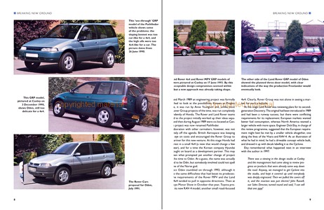 Pages of the book Land Rover Freelander: The Complete Story (1)