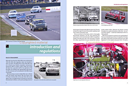 Bladzijden uit het boek How to Prepare a Historic Racing Mini (1)