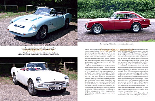 Pages du livre Reliant Sabre, Scimitar and SS1: Enthusiast's Guide (1)