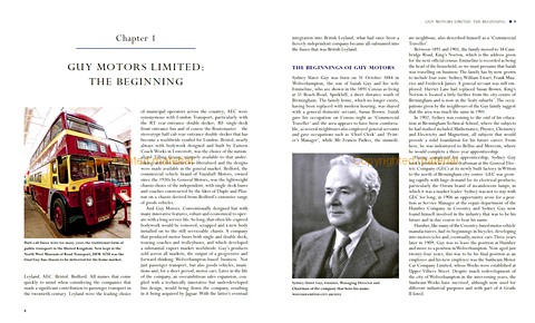 Bladzijden uit het boek Guy Motors: Buses and Coaches (1)