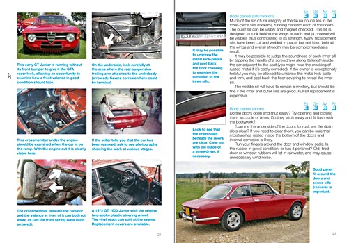 Pages of the book [EBG] Alfa Romeo Giulia GT Coupe (1963-1976) (1)