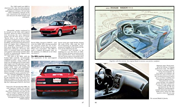 Pages of the book Toyota MR2 Coupe & Spyders (1)