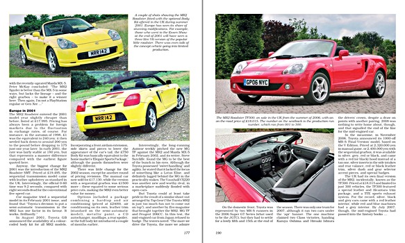 Pages of the book Toyota MR2 Coupe & Spyders (2)