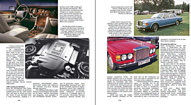 Páginas del libro RR Silver Spirit, Silver Spur / Bentley Mulsanne, 8 (2)