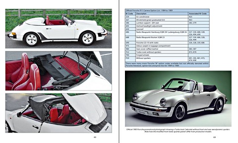Pages du livre Porsche 911 Carrera - The Last of the Evolution (2)