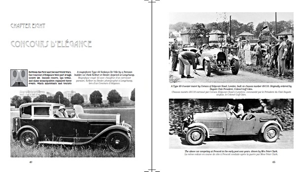 Pages of the book Bugatti - The 8-cylinder Touring Cars 1920-1934 (1)