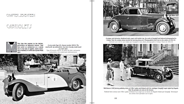 Strony książki Bugatti - The 8-cylinder Touring Cars 1920-1934 (2)