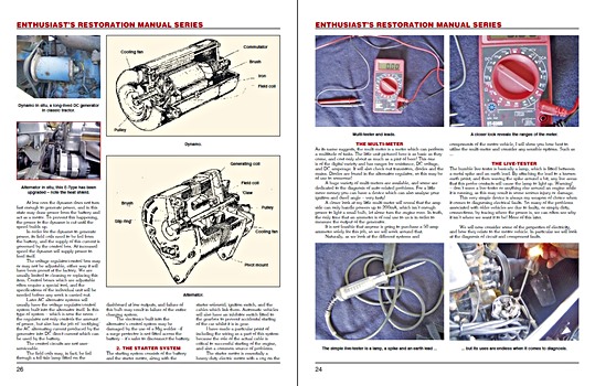 Pages du livre Classic Car Electrics (1)