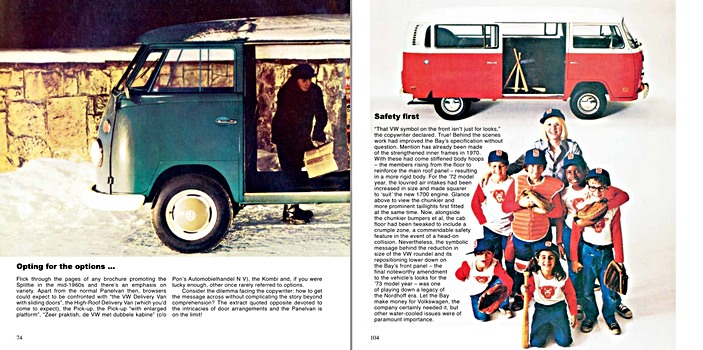 Bladzijden uit het boek VW Bus - 40 Years of Splitties, Bays & Wedges (2)