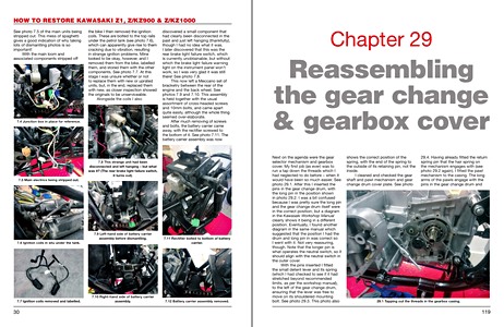 Páginas del libro How to restore: Kawasaki Z1, Z/KZ 900 & Z/KZ 1000 (1)