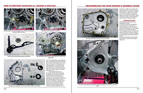 Pages of the book How to restore: Kawasaki Z1, Z/KZ 900 & Z/KZ 1000 (2)