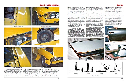 Pages du livre How to restore: Classic Car Bodywork (1)