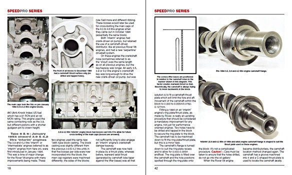 Strony książki How to Power Tune Rover V8 Engines for Road & Track (1)