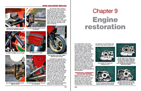 Strony książki Ducati Bevel Twins 1971-1986: Auth & rest guide (2)