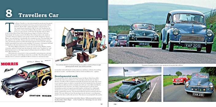 Bladzijden uit het boek Morris Minor: 70 years on the road (1)