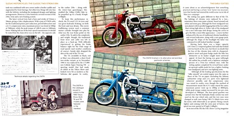 Pages du livre Suzuki Motorcycles - The Classic Two-stroke Era (1)