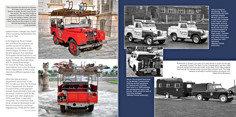 Bladzijden uit het boek Land Rover Emergency Vehicles (1)