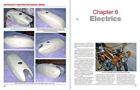 Pages of the book How to restore: Yamaha FS1-E (2)