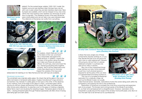 Pages du livre Ford Model A - All Models (1927-1931) (1)